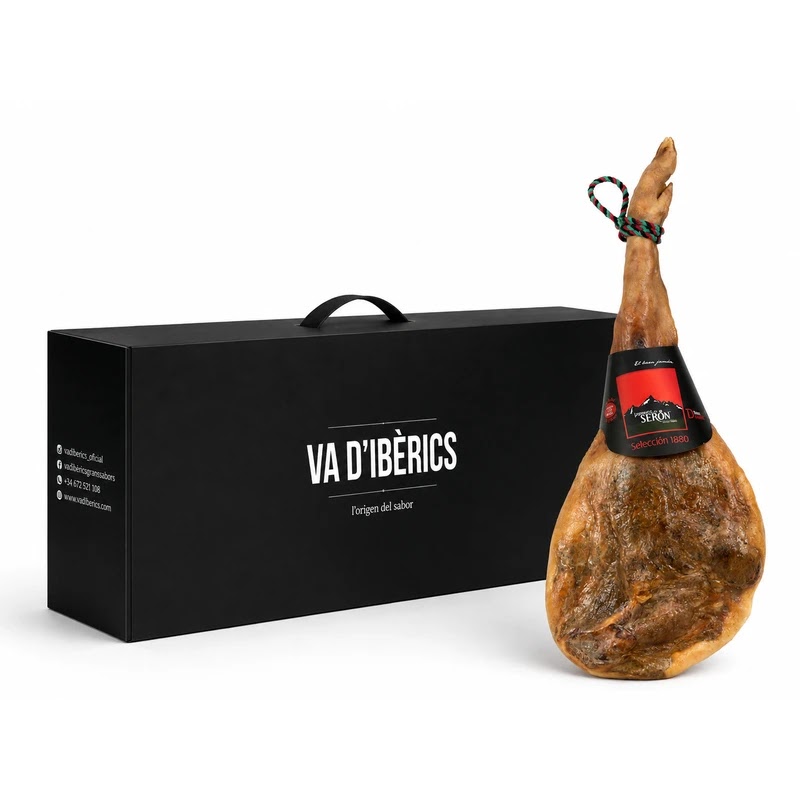 Lot de Nadal Gourmet Va d'Ibèrics amb espatlla serrana 50% Duroc de 5 kg