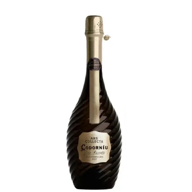 Botella de Cava Codorníu Ars Collecta Josep Raventós Gran Reserva 75cl en fons transparent